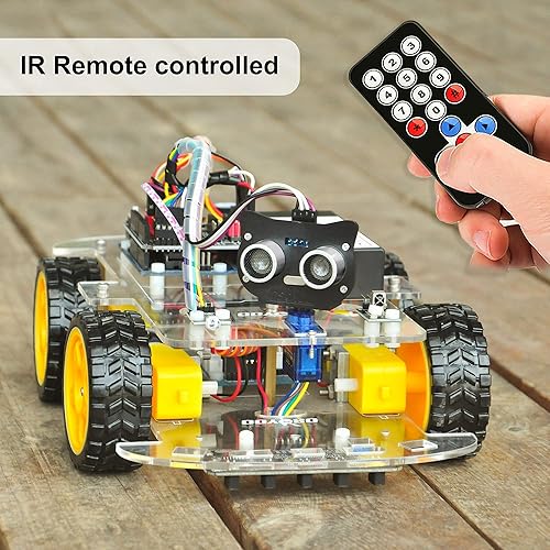 Miniatura 10 de OSOYOO V2.1 Smart IOT Robot Car Kit para Arduino - Educación STEM temprana para adolescentes y niños principiantes - Aprende circuito, sensor -