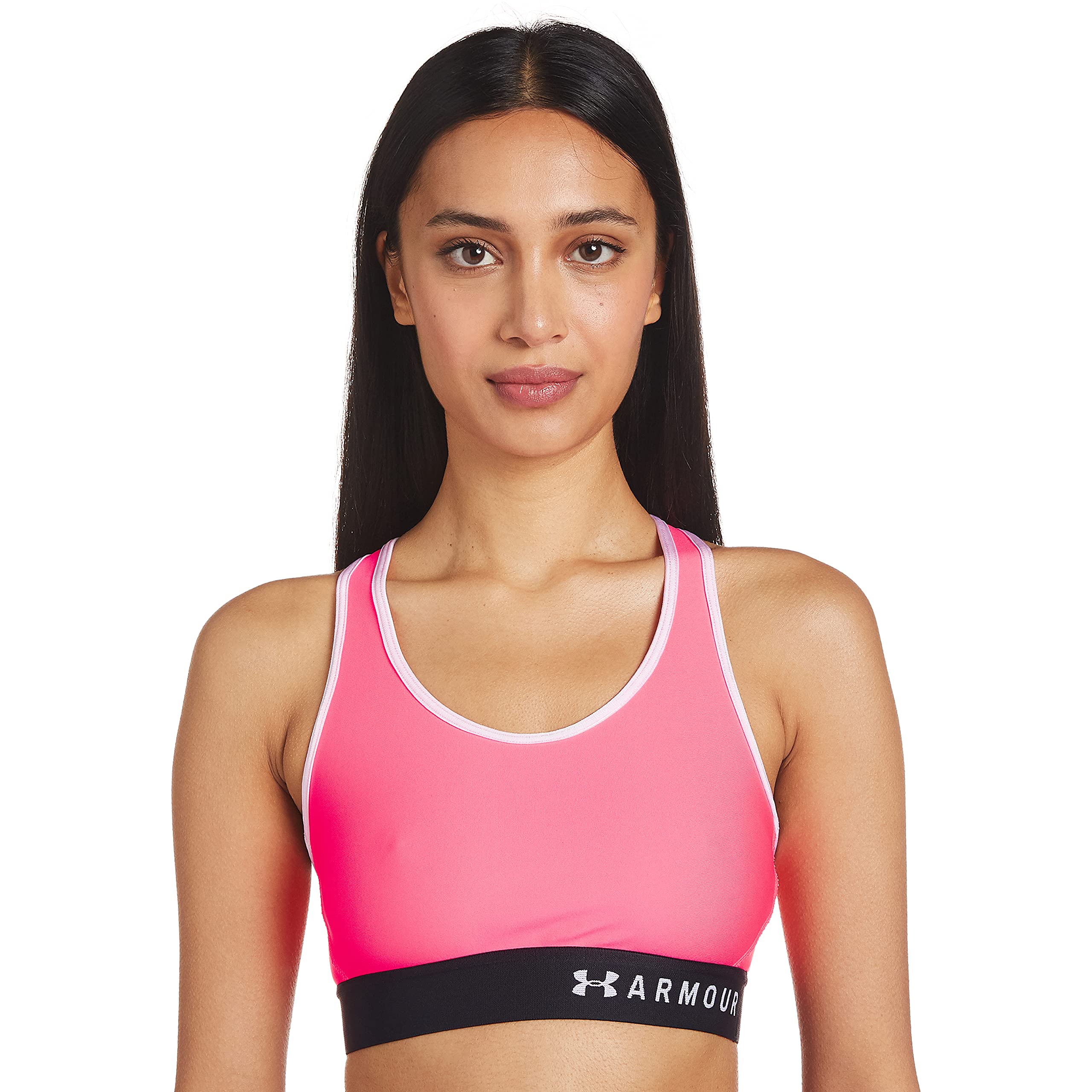 womens Armour Mid Keyhole Bra T-Shirt