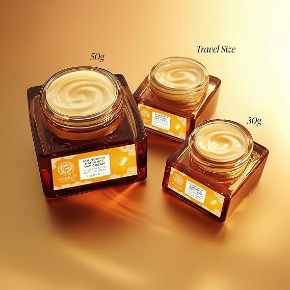 Forest Essentials Soundarya Radiance Cream with 24K Gold, 50g