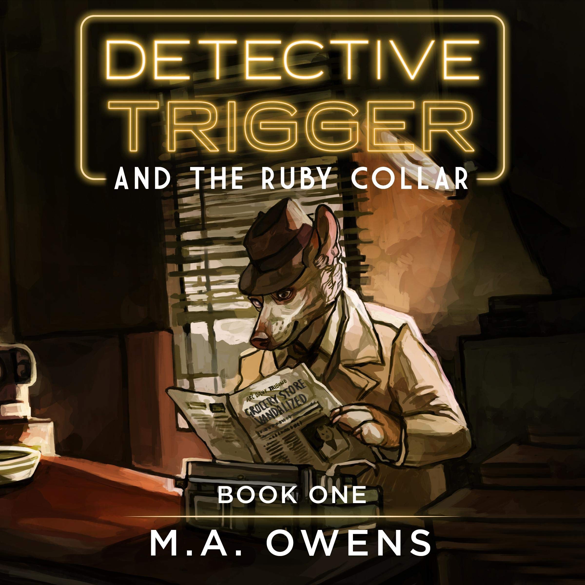 Cover art for Detective Trigger and the Ruby Collar: Book One
