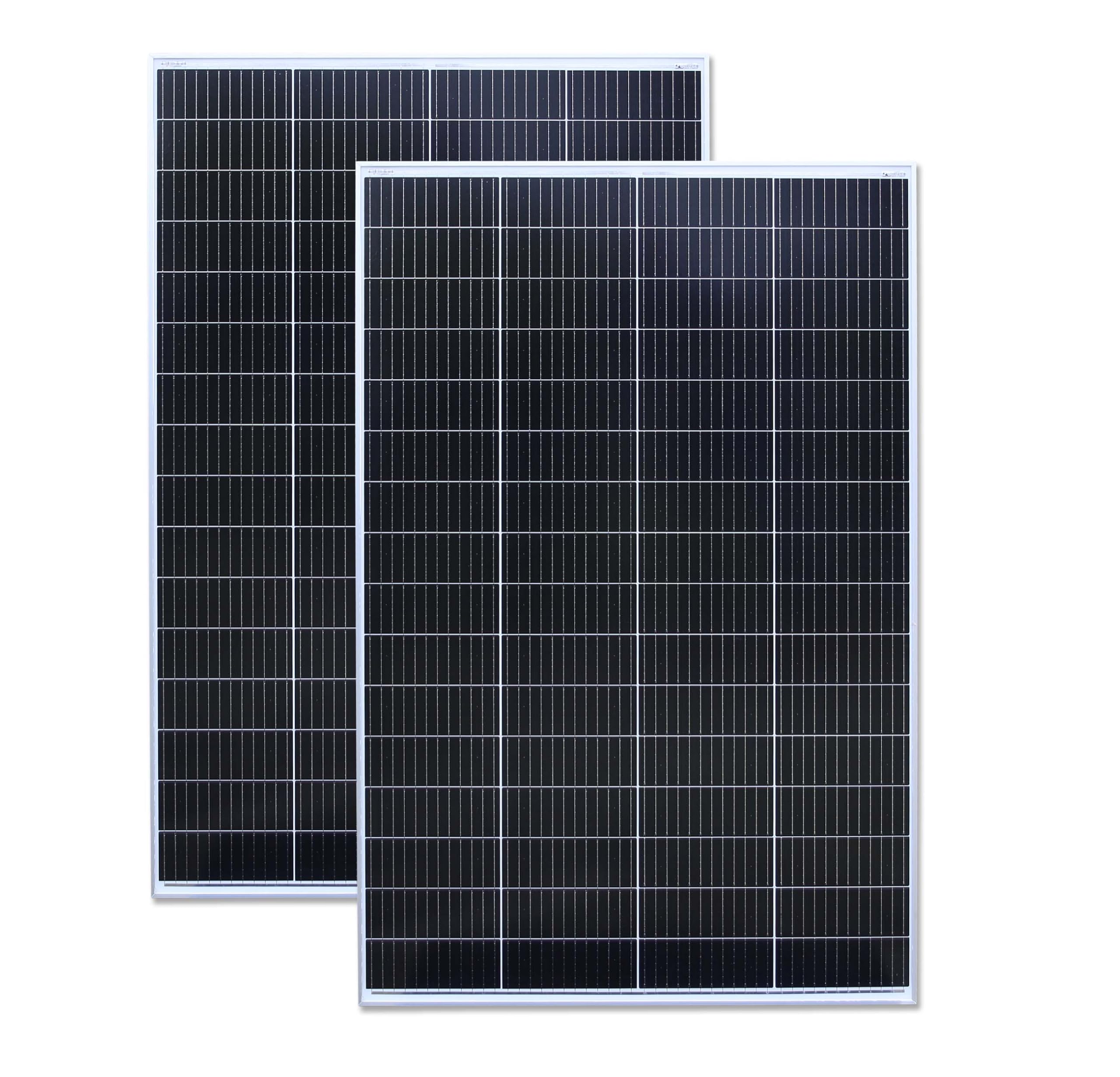 Lowenergie Black 250W Frame X 2 Mono Solar Panel Premium Quality Pv Photo-Voltaic Panel. Ideal For Caravans, Boats, Gardens, Camping & Motorhomes. (250W X 2)