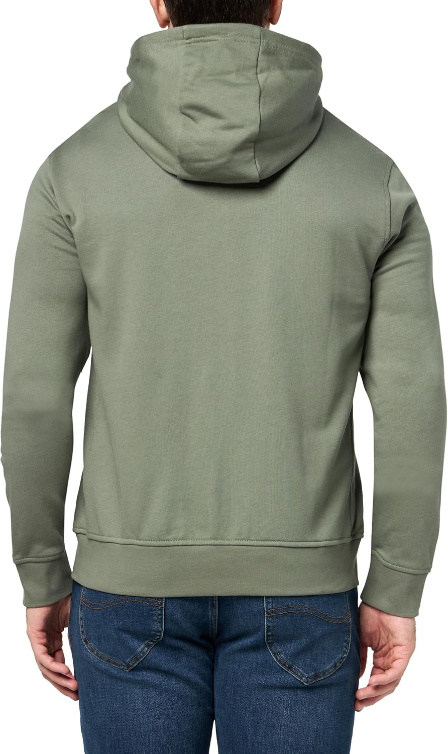 Armani Exchange mens Milano Ny Cotton Hooded Zip Up Sweatshirt - Image 2