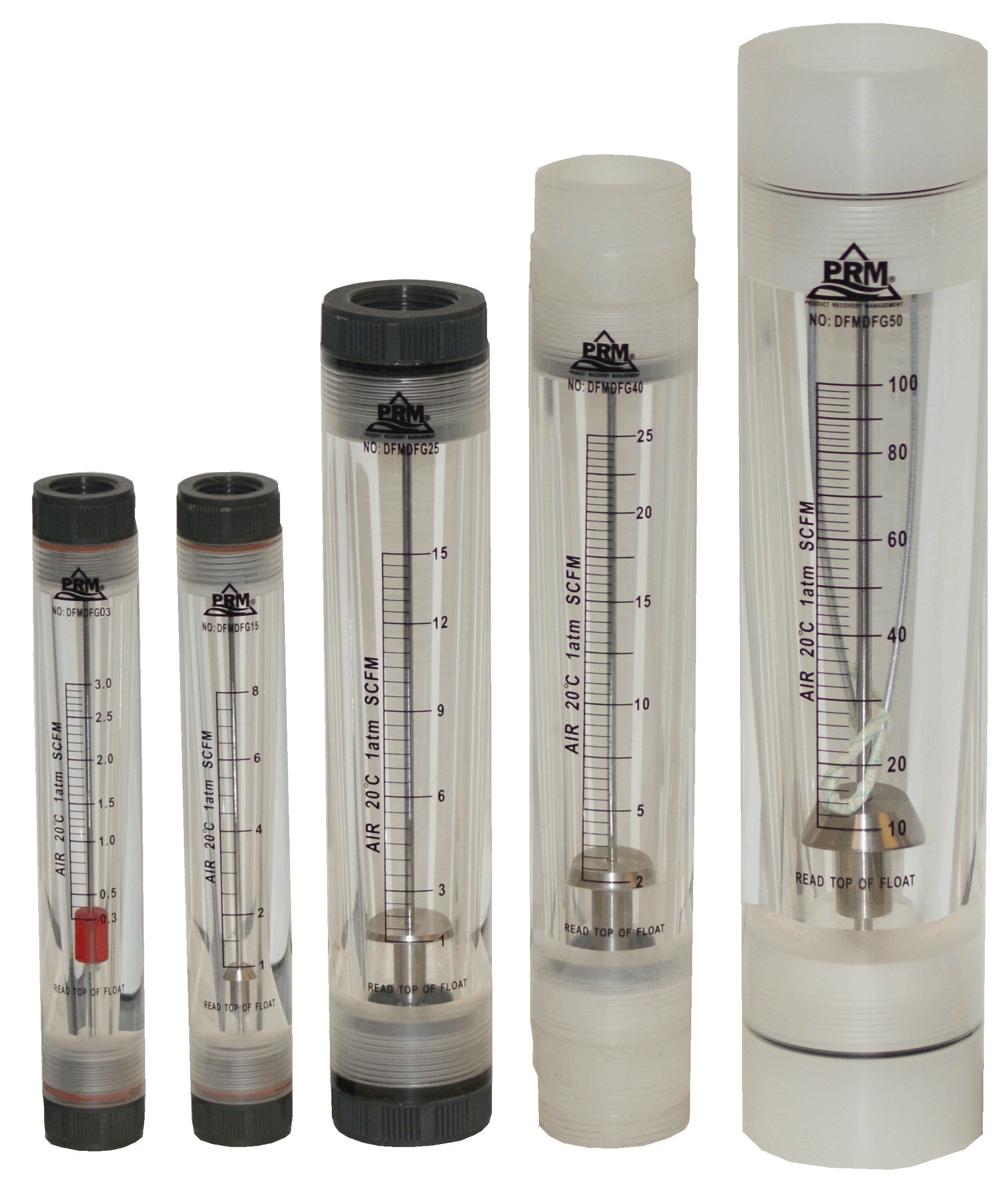 Business Business & Industrial Rotameter Acrylic 8 SCFM New King