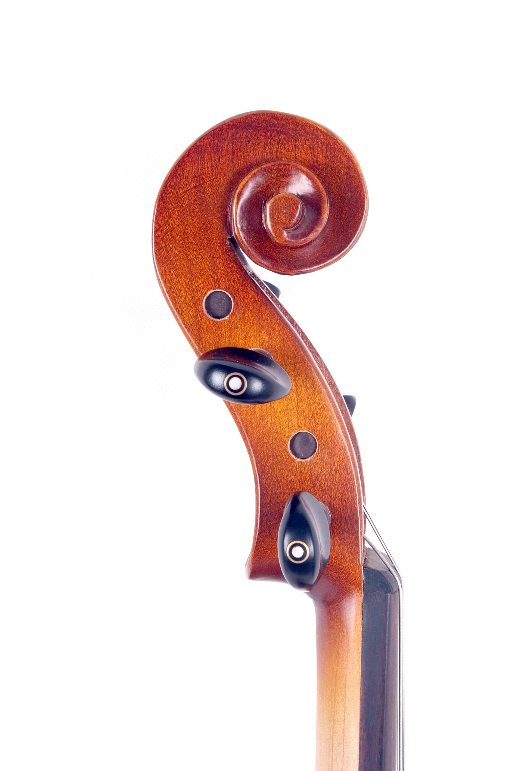 Yinfente 4/4 Acustico Elettrico Violino Acero Abete Legno Con violino Custodia Arco Violino Fatto a Mano Violino Elettrico Violino Big Jack con raccordi per violino in ebano