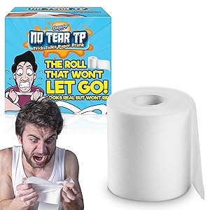 Gagster No Tear Toilet Paper – Practical Joke Tric