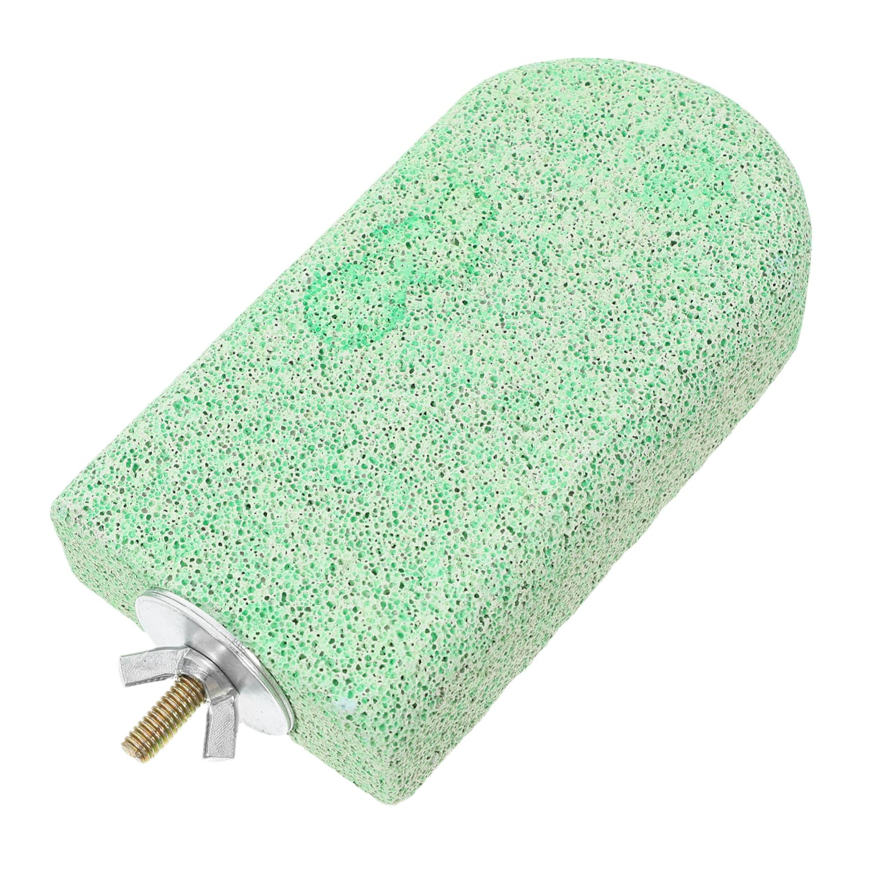 UPKOCH Parrot Platform Perch Bird Grinding Stone Jump Board Parrot Molar Toy for Beak Grinding Safe Stone Material for Pets