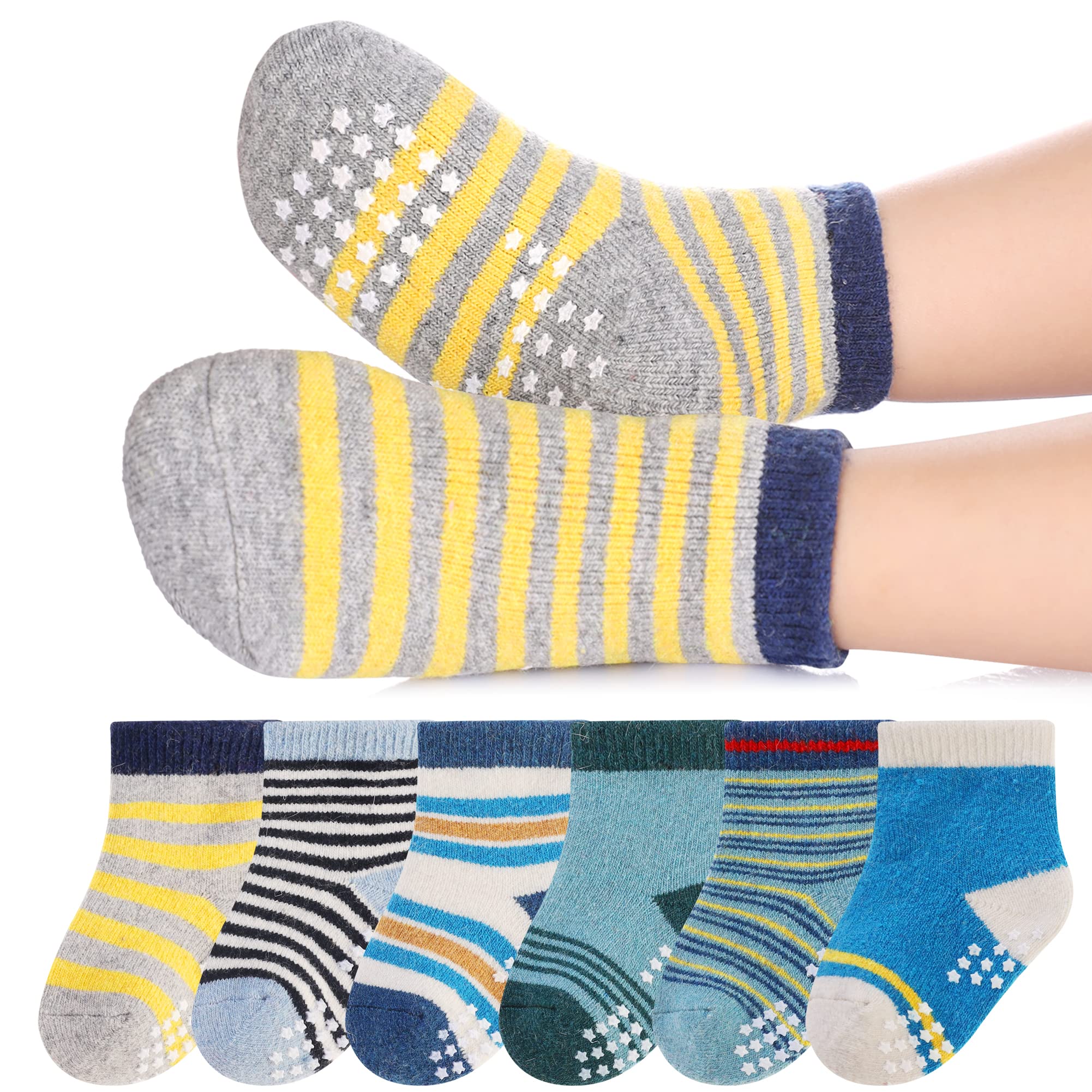 Photo 1 of 6 Pairs Baby Boy Girl Non Slip 