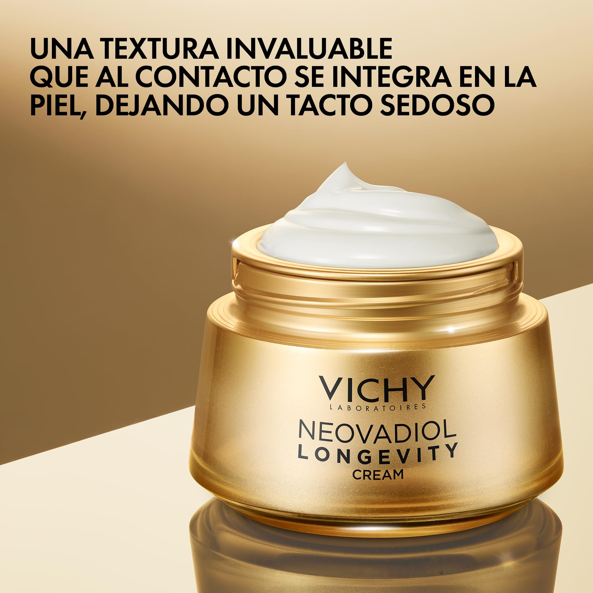 Vichy Neovadiol Longevity Crema revitalizante, Para pieles maduras, Acción antiedad y regeneradora, Piel hidratada y reafirmada, Con 13% de tecnología Longevisia | Acción Antiedad y Regeneradora, Piel Hidratada y Reafirmada, Con 13% de Tecnología Longevis