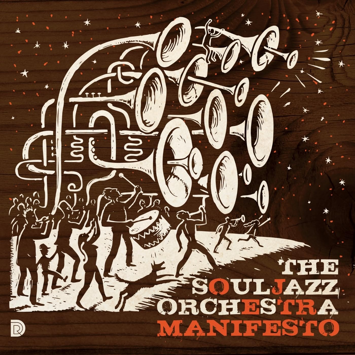 SOULJAZZ ORCHESTRA, The - Manifesto (reissue) - Vinyl (orange vinyl LP)