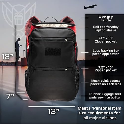 Miniatura 2 de Xtreme Sight Line  Mochila Faraday de transporte xecutivo para portátiles, tabletas y otros dispositivos electrónicos de tamaño medio  Seguridad de