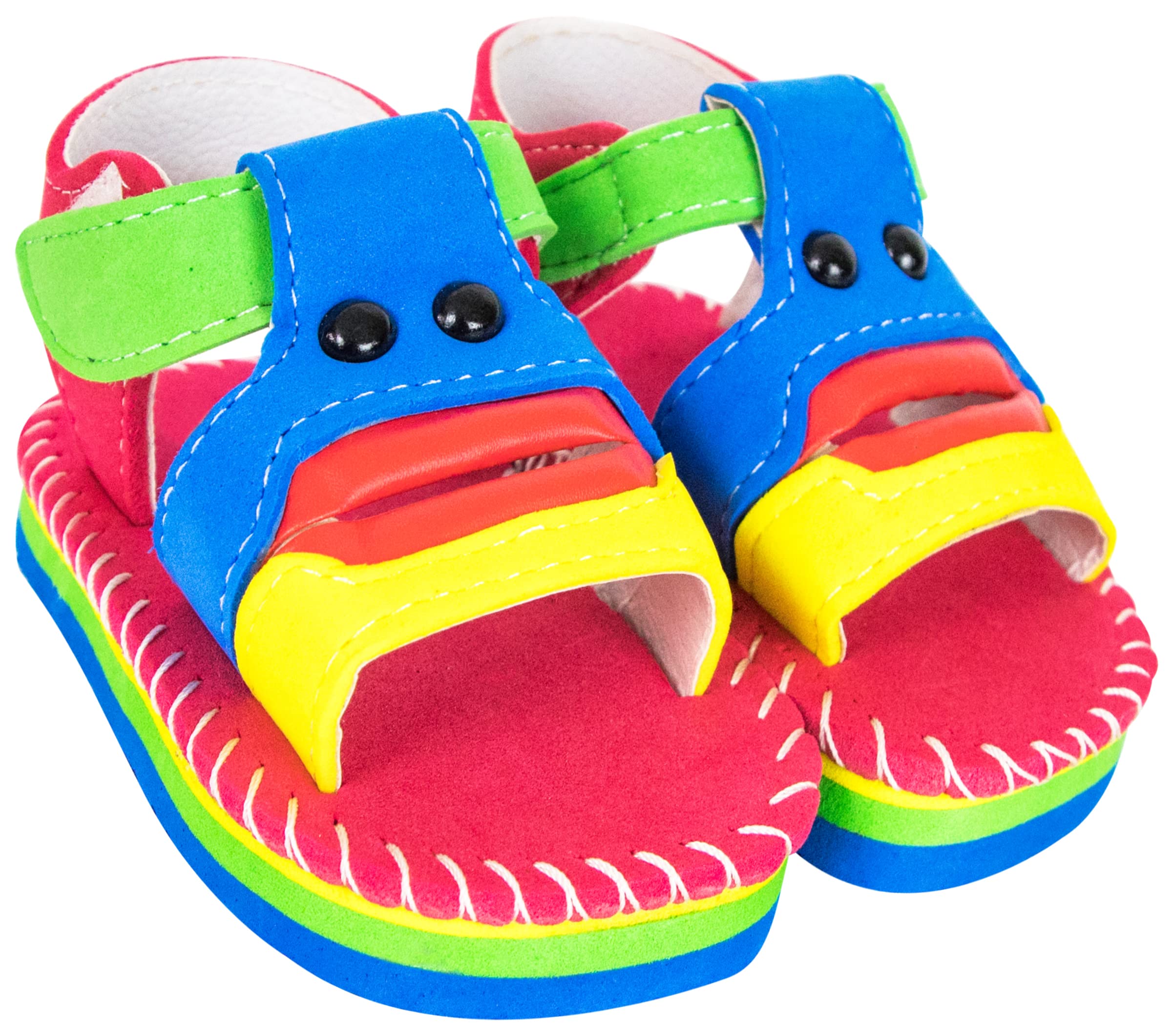 Neska Moda Baby Boys and Baby Girls Eva Hook & Loop Chu Chu Musical Sound Sandals For 18 To 24 Months (Red,Blue,Green,Yellow) -BT1005 (B09ZPRVH2T) Amazon Price History, Amazon Price Tracker
