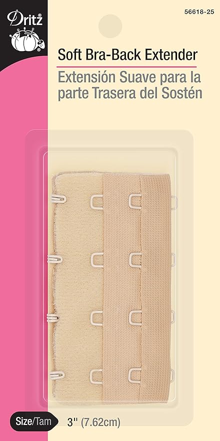 3 hook bra extender beige Clearance