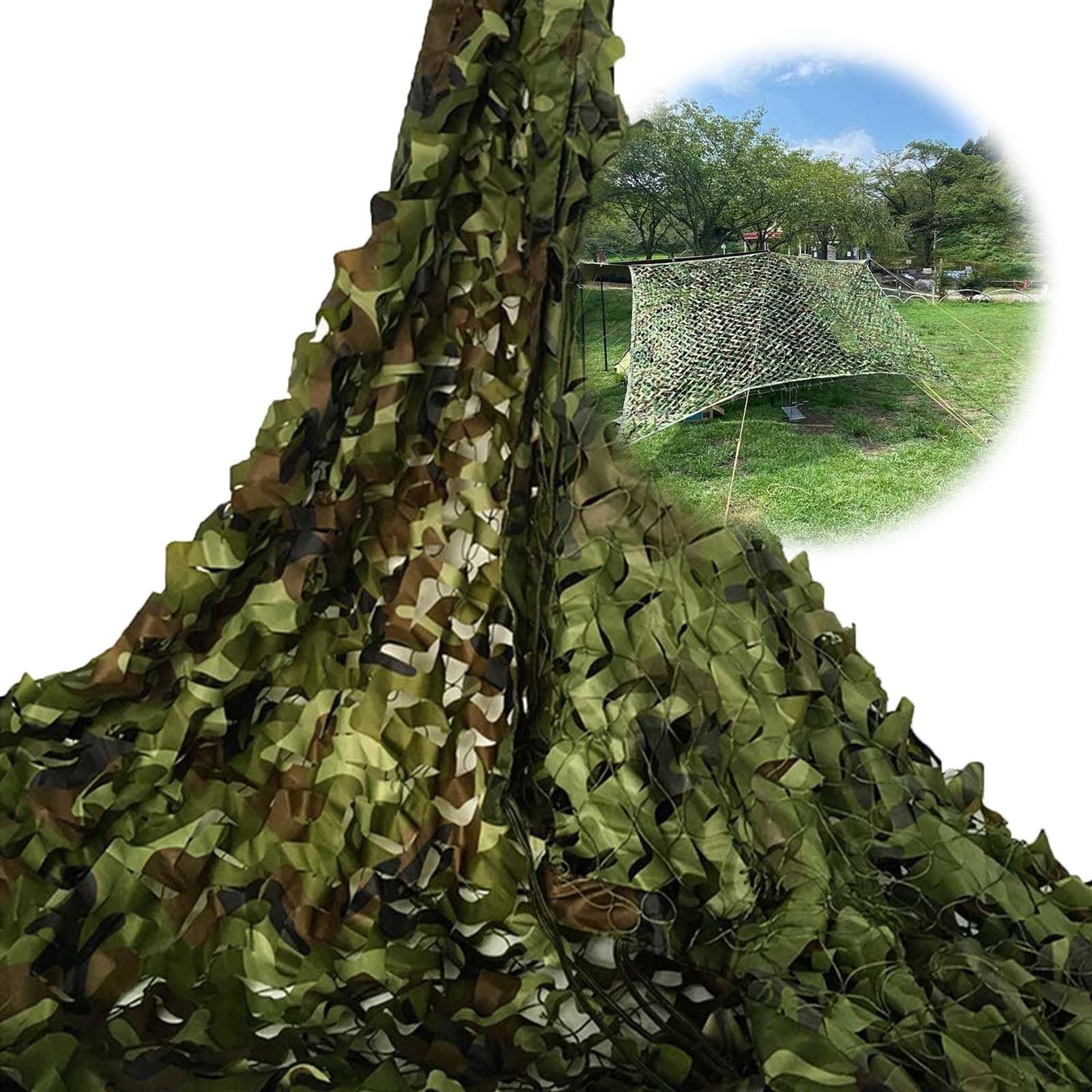 OUdini Camouflanetting Blinds 10X17M Army Camo Net for Camping Hunting Launching Sunscreen