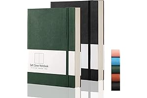 AHGXG 2 Pack Dotted Journal - A5 Dot Grid Notebook