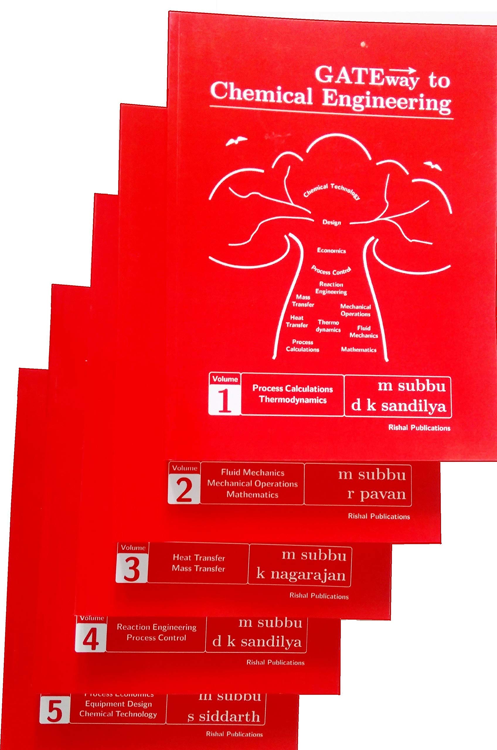 Gateway to Chemical Engineering: Set of 5 Books Paperback – 1 January 2018