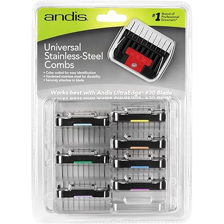 Andis Pet Guard Combs for Dog Grooming
