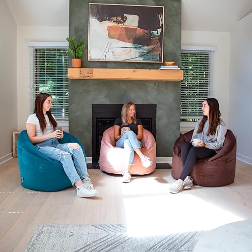 Miniatura 106 de Big Joe Milano Outdoor - Puf para exteriores, color blanco marino Cuero Montana Negro,Smartmax negro,Caribou,Carmel Montana Cuero,Blazer de