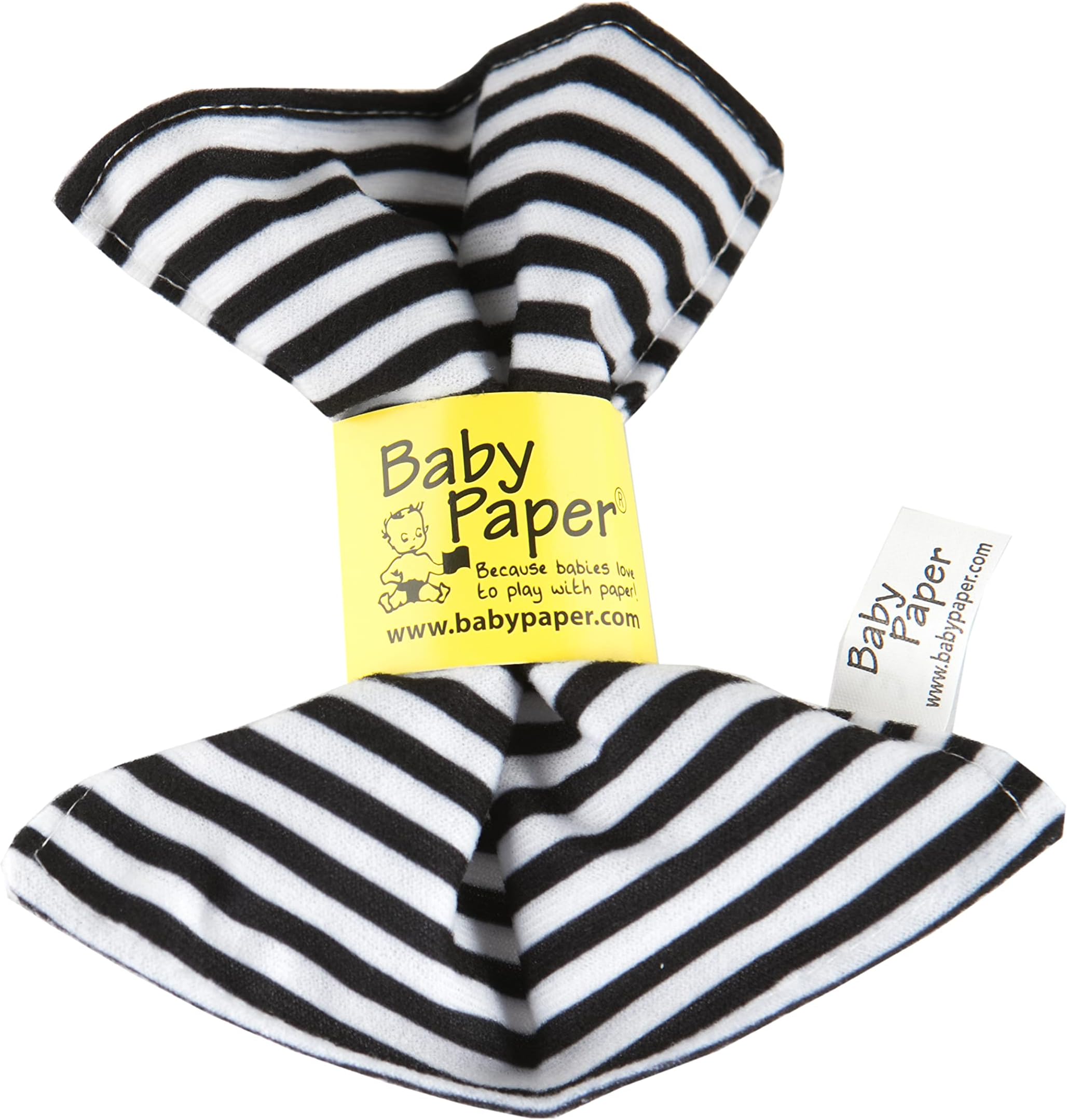 Baby Paper - Crinkly Baby Toy - Black White Stripe
