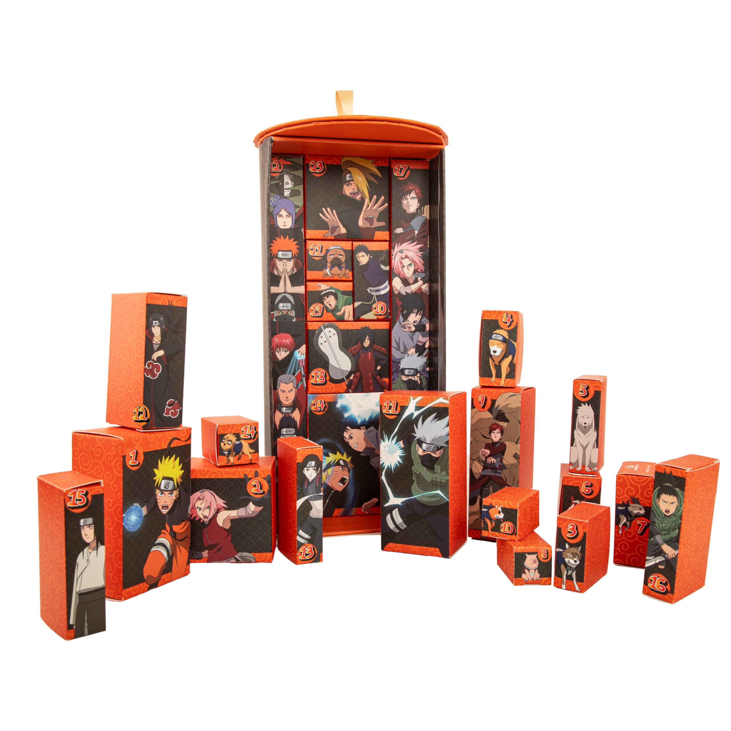 CINEREPLICAS - Naruto Deluxe Advent Calendar 2025 - Officially Licensed, Colour, Poche - Image 4