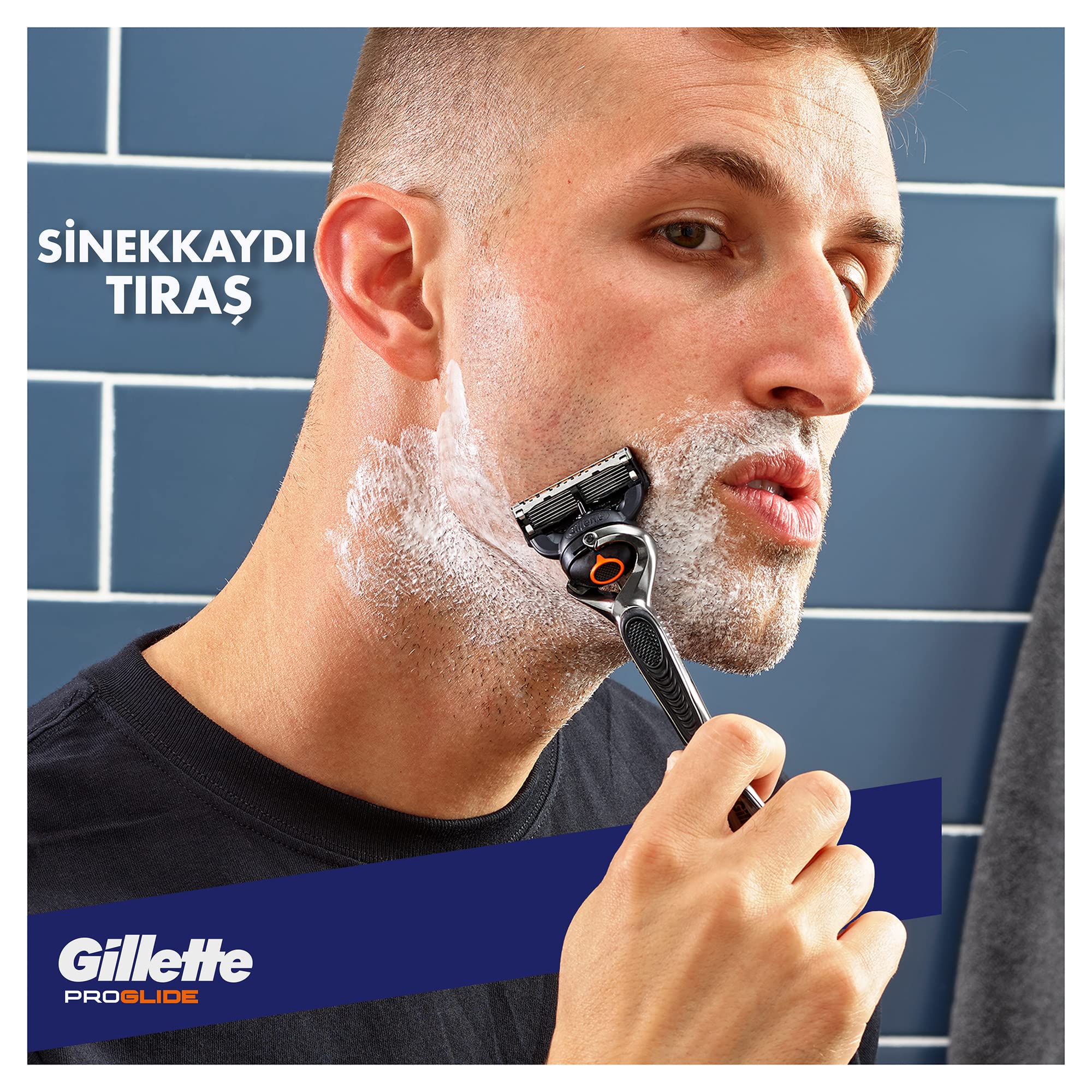 Gillette Fusion5 ProGlide Rasierklingen, briefkastenfähige Verpackung, 14 Stück