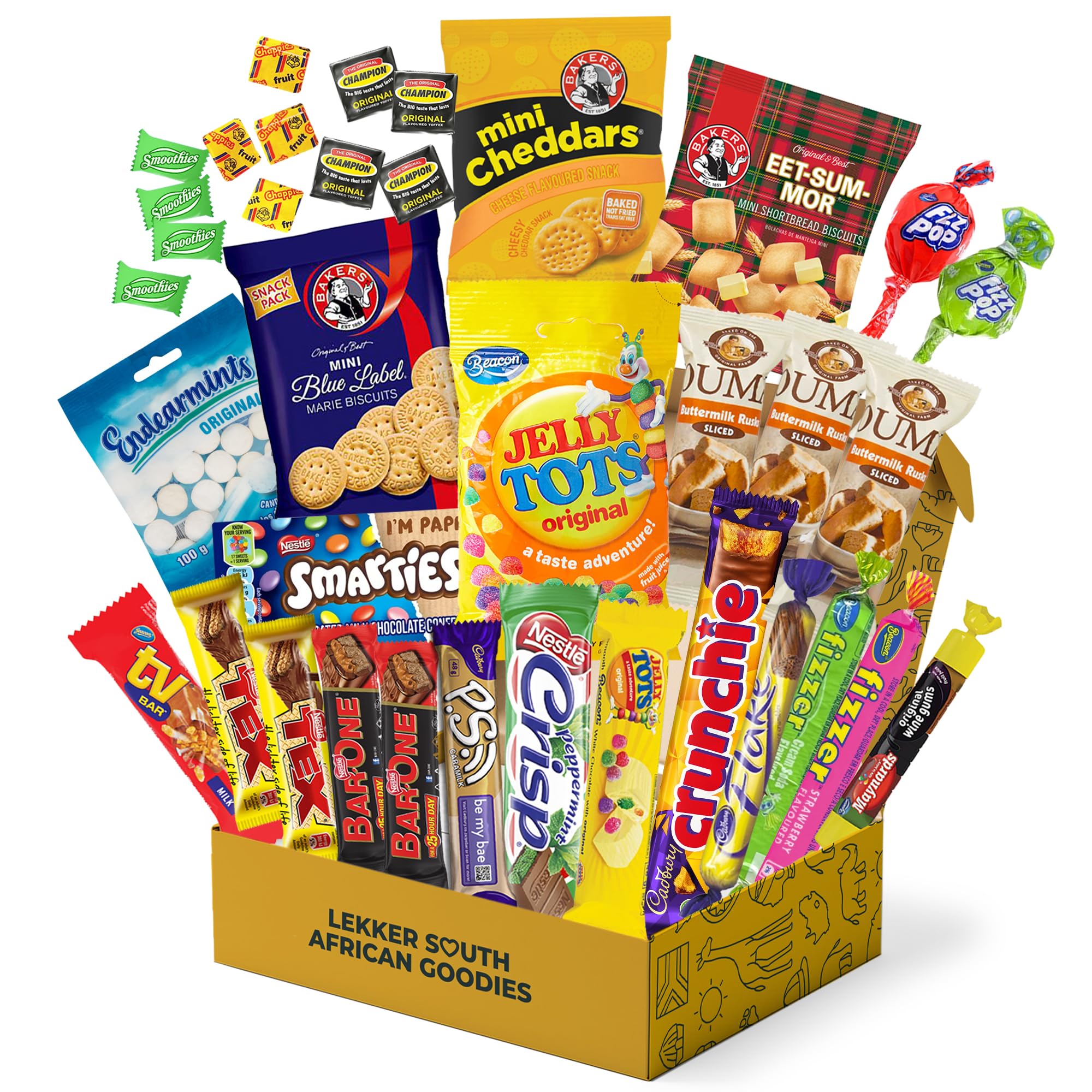 Buy South African Snack Food Box African Candy Best South African ...