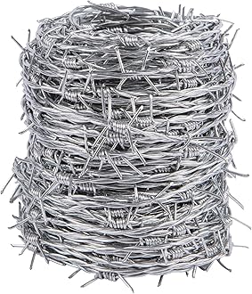 Green Blade BB-CW121 30m x 1.7mm Galvanized Barbed Wire in Carry Tub
