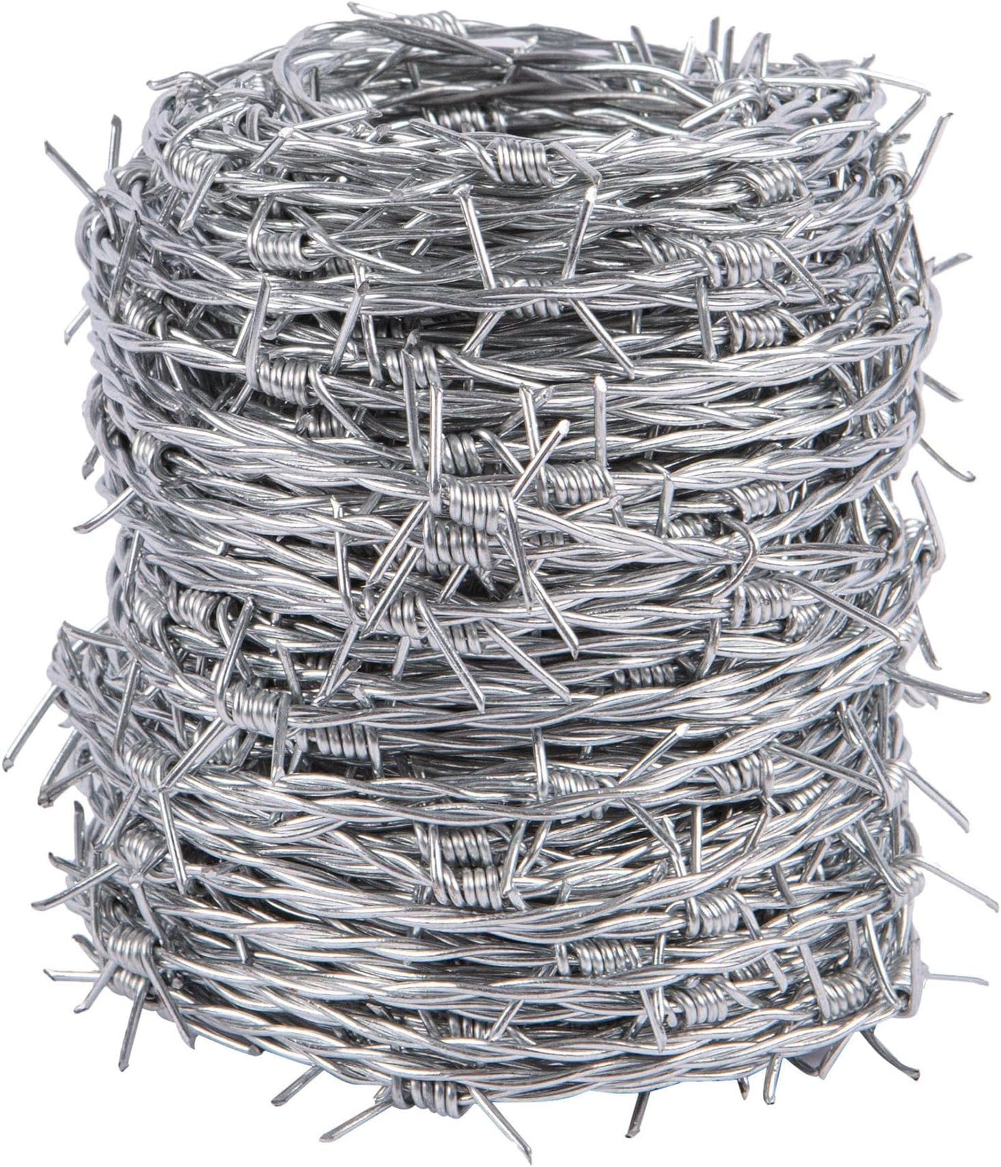 Green Blade BB-CW121 30m x 1.7mm Galvanized Barbed Wire in Carry Tub