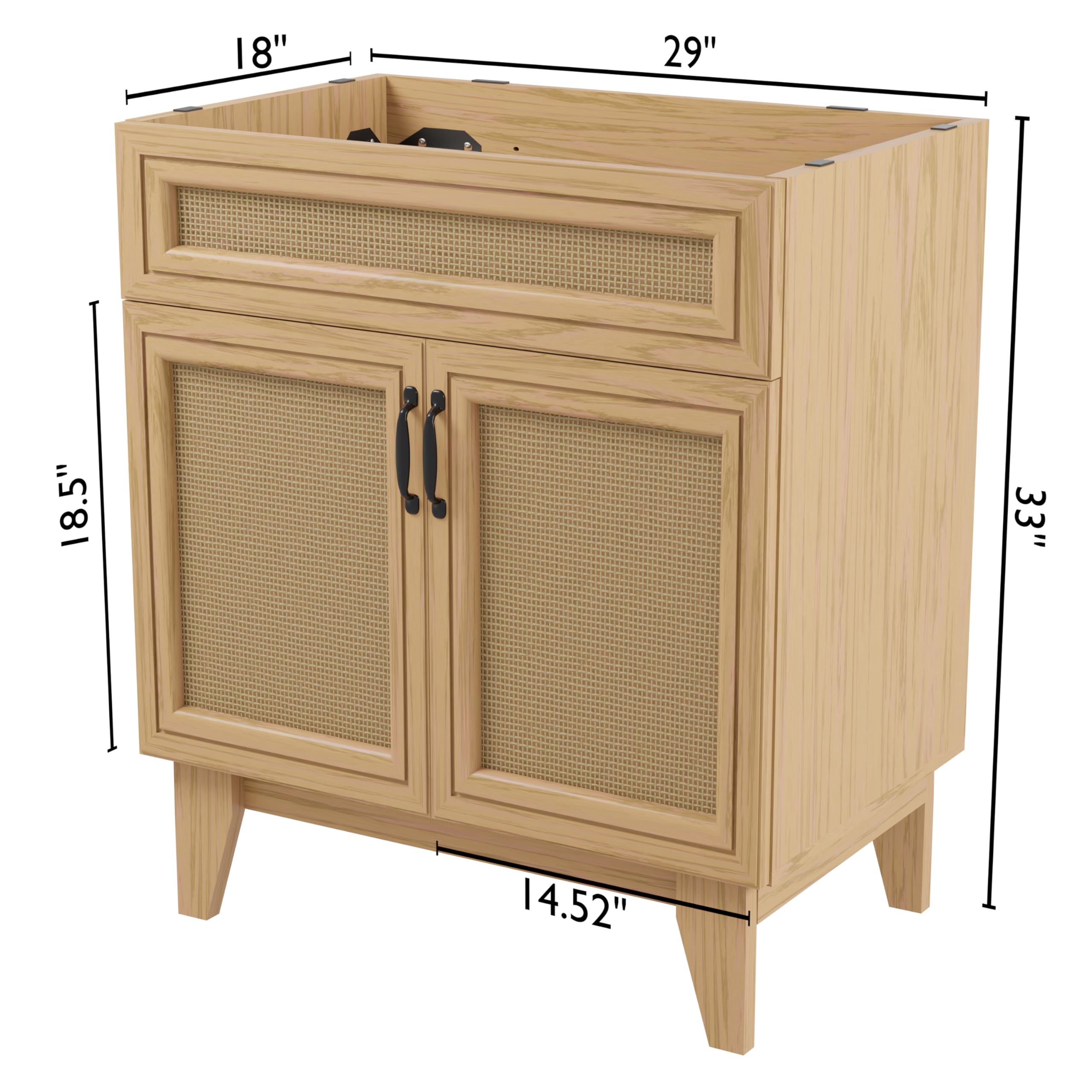 【vani】キャビネット Amazon.com: JONATHAN Y VAN1010A Javer 30 in. W x 18 in. D x 33 in