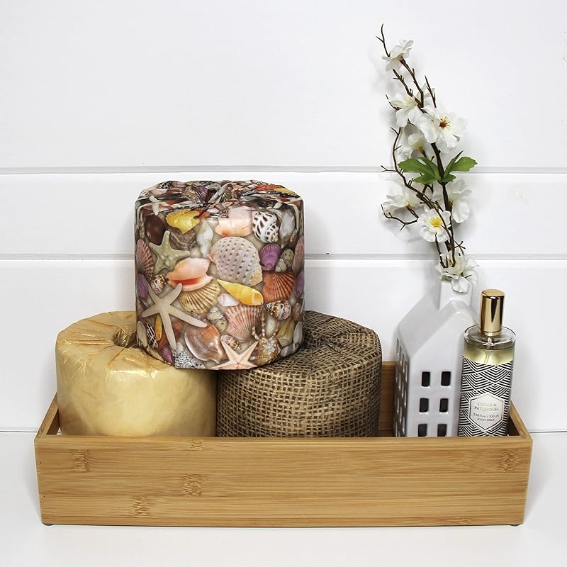 Decorative Toilet Paper Covers, 9 Wraps, 3 of Each of the