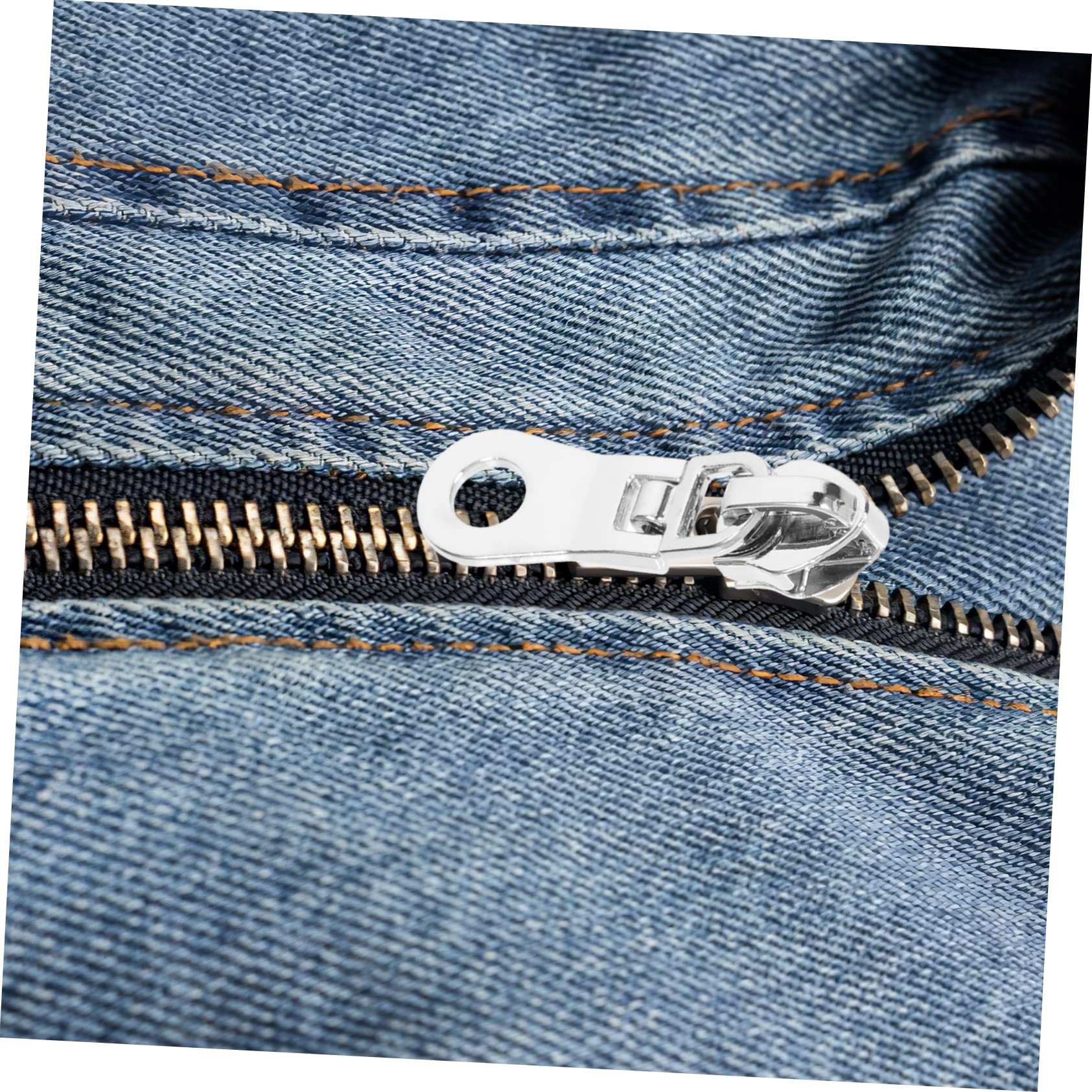 HOMSFOU 4sets Zipper Tab Replacement Kit Durable Zipper Pull Sliders for Backpacks Bags Luggage and Clothing Easy Accessory for 10pcs*4