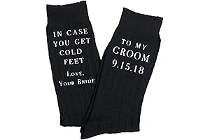 Just-in-Case Cold Feet Groom Socks for Wedding Day