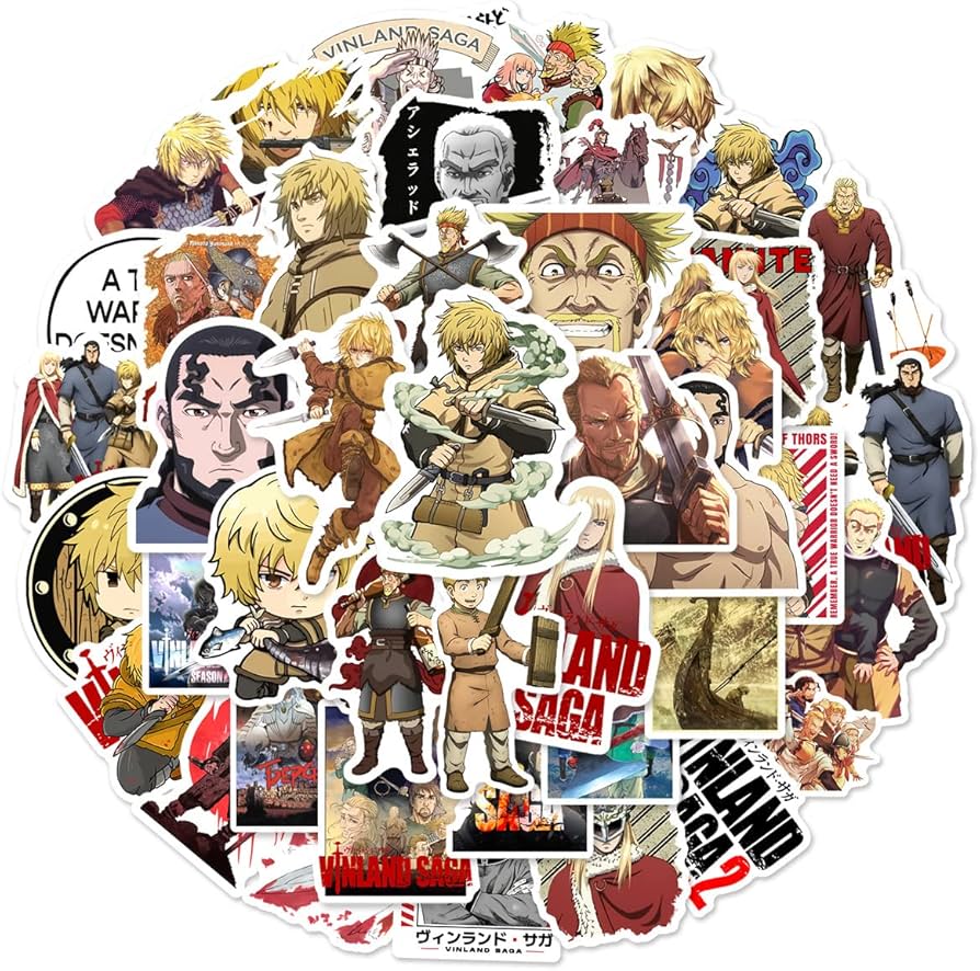 Amazon.co.jp: For ヴィンランド・サガ ステッカー 50枚セット