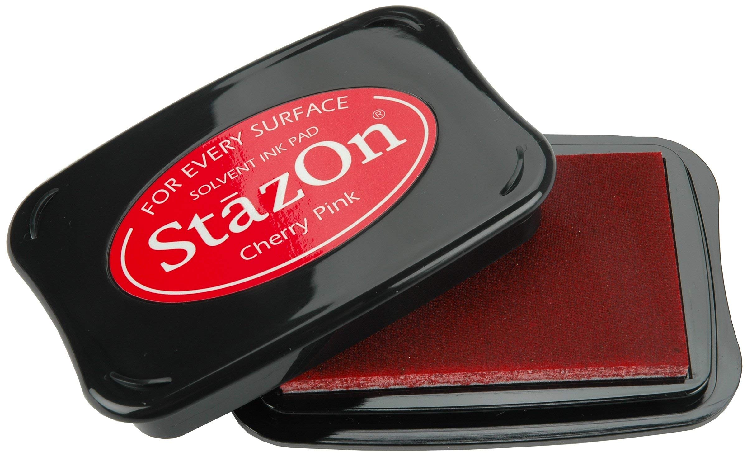 Tsukineko Pink Stazon Color Ink Pad Color: Cherry By