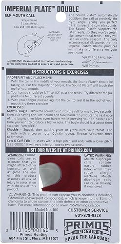 Miniatura 4 de Primos Hunting Hyper Plate, diseño de doble llamada, llamada de alto rendimiento para entusiastas