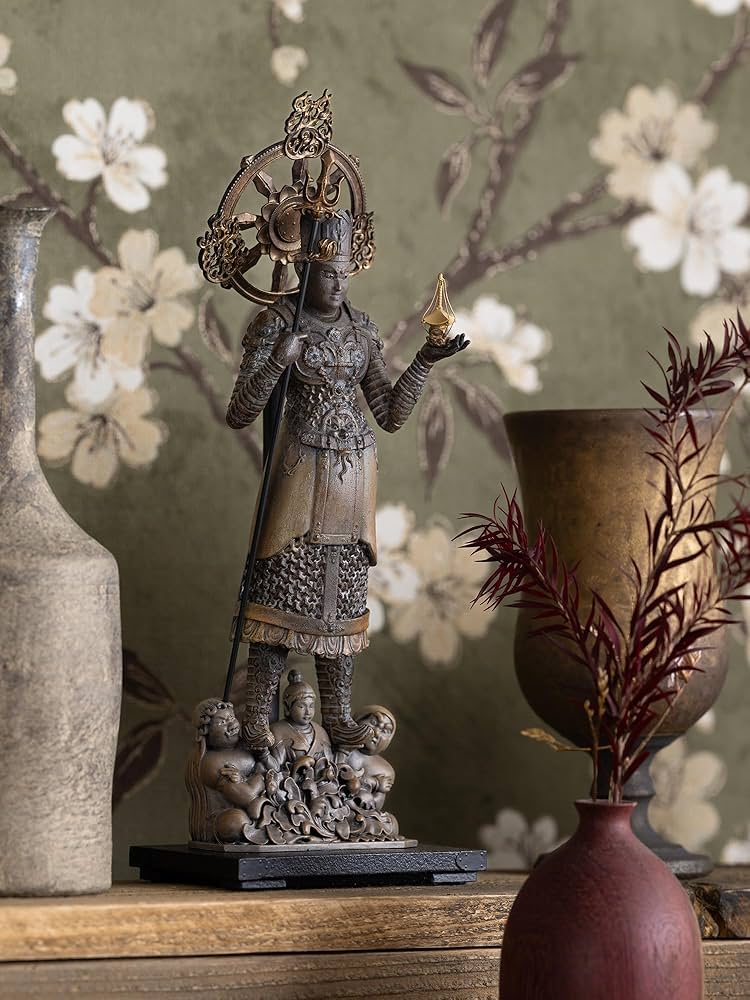 Amazon.co.jp: イスム TanaCOCORO[掌] 兜跋毘沙門天＿仏像 フィギュア