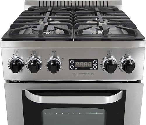 Miniatura 7 de West Bend WB200GRPSS - Horno de gas, 20 pulgadas, metálico