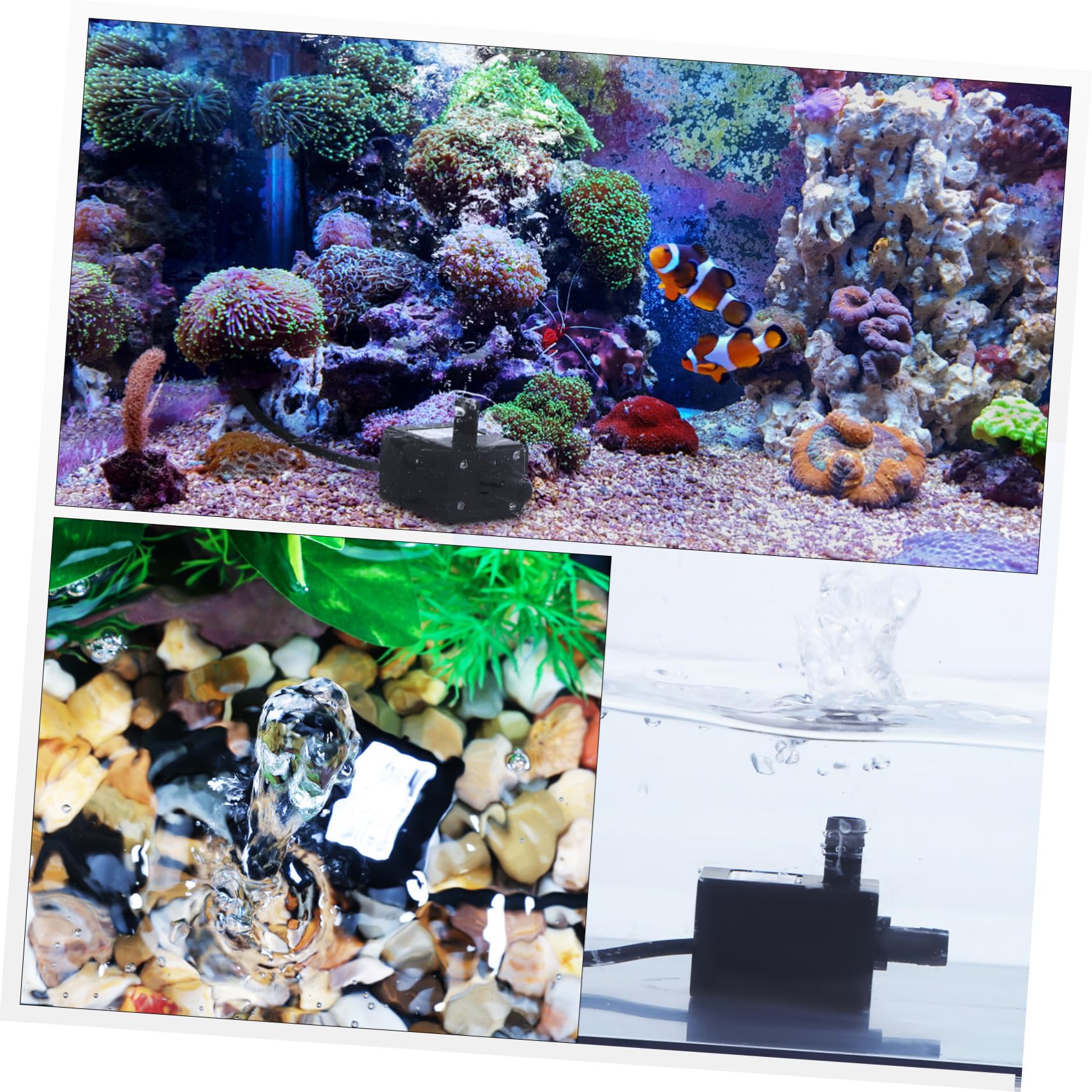 Supvox 3stücke Mini Usb Wasserpumpe Für Aquarien Und Katzentränken Tauchpumpe Mit Installieren Langlebig Und Vielseitig Einsetzbar Für Wasserstellen Und Teiche