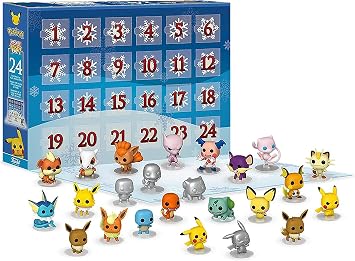Funko Pop! Advent Calendar Pokemon - 24 Pocket Pop! Figures!