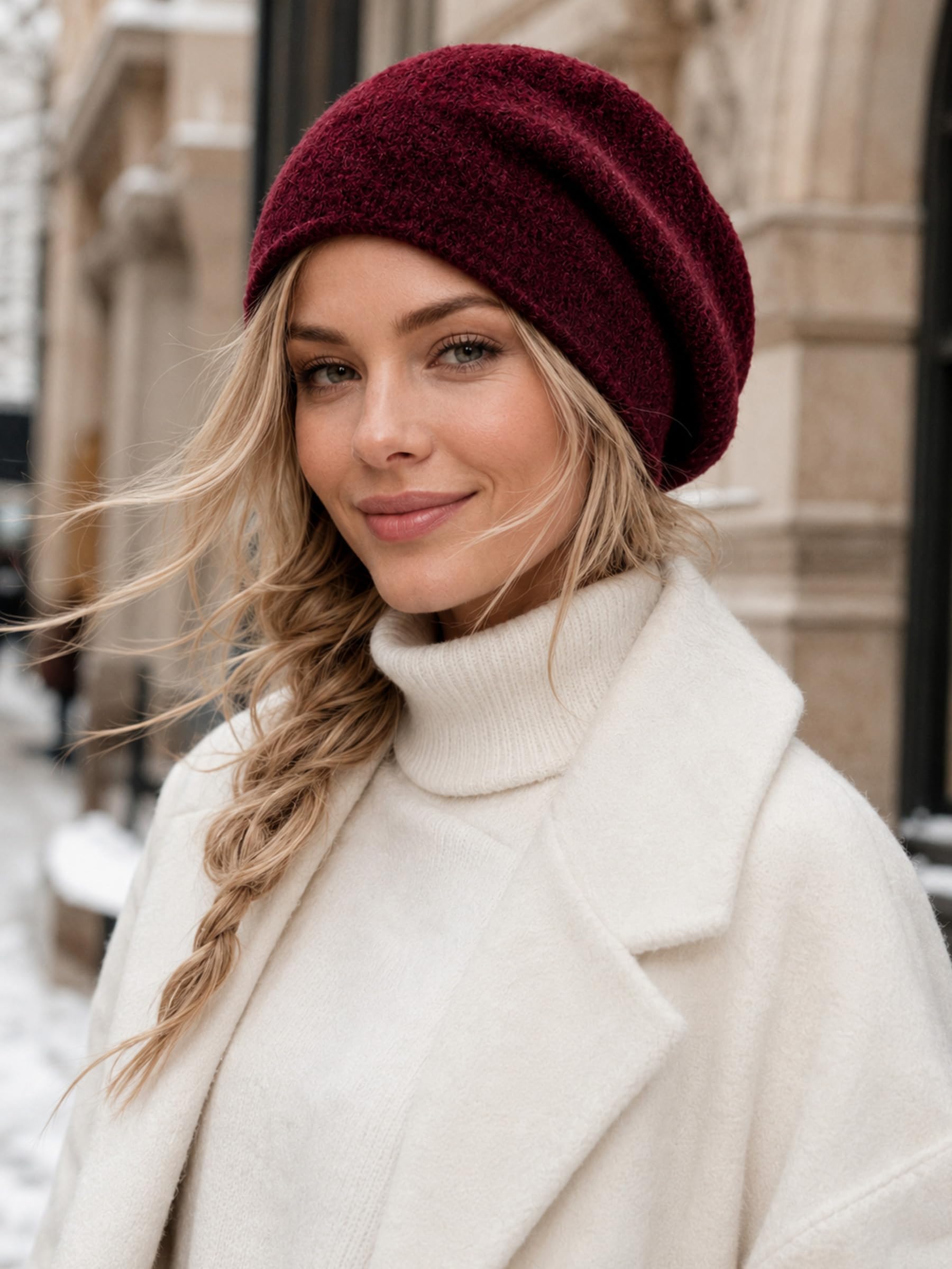 MissShorthair Slouchy Beanie Cappelli per le Donne Moda Caldo Inverno Beanie Cappello a Maglia