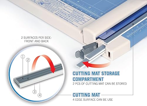 Miniatura 4 de CARL cortador de papel de rotación profesional de 18 pulgadas