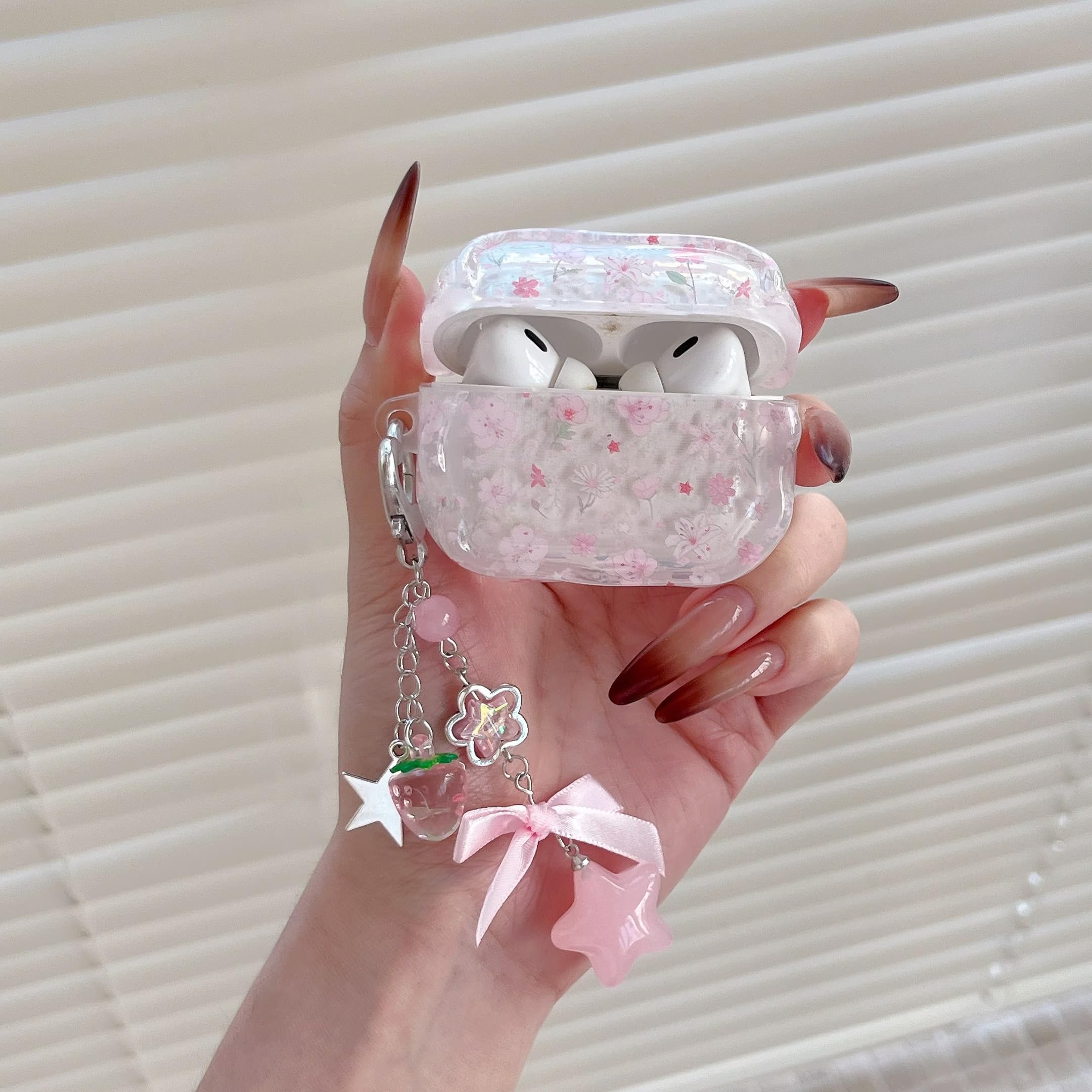 Amazon | CrazyLemon 用の AirPods Pro2 / AirPods Pro ケース クリア
