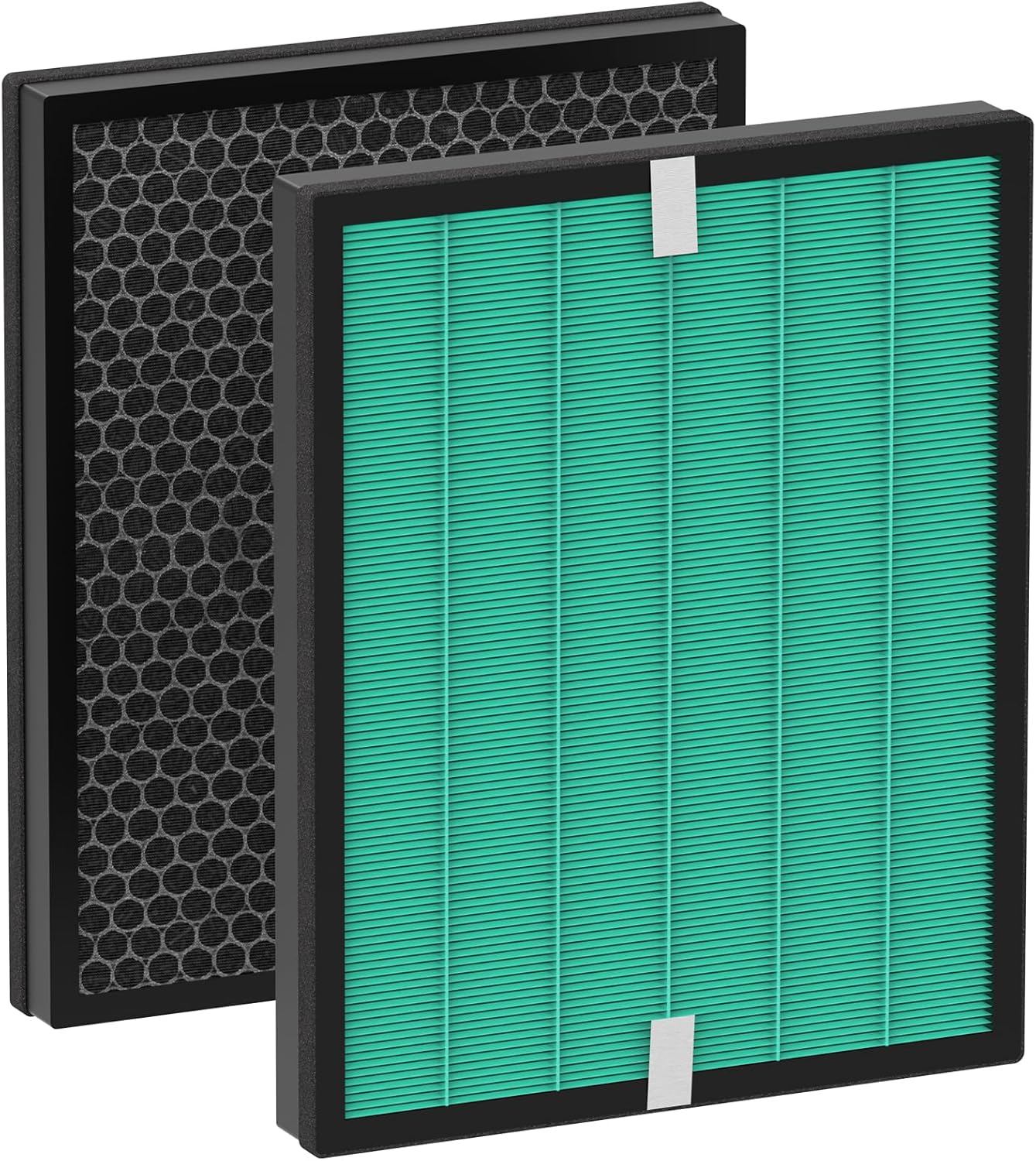 2 Pack Upgraded Airmega 150 Filter Replacement Compatible with Coway Airmega 150 (AP-1019C) & Airmega 160 Air Purifiers, True HEPA and Enhanced Activated Carbon Filter, AP-1019C-FP (Enhanced 150)