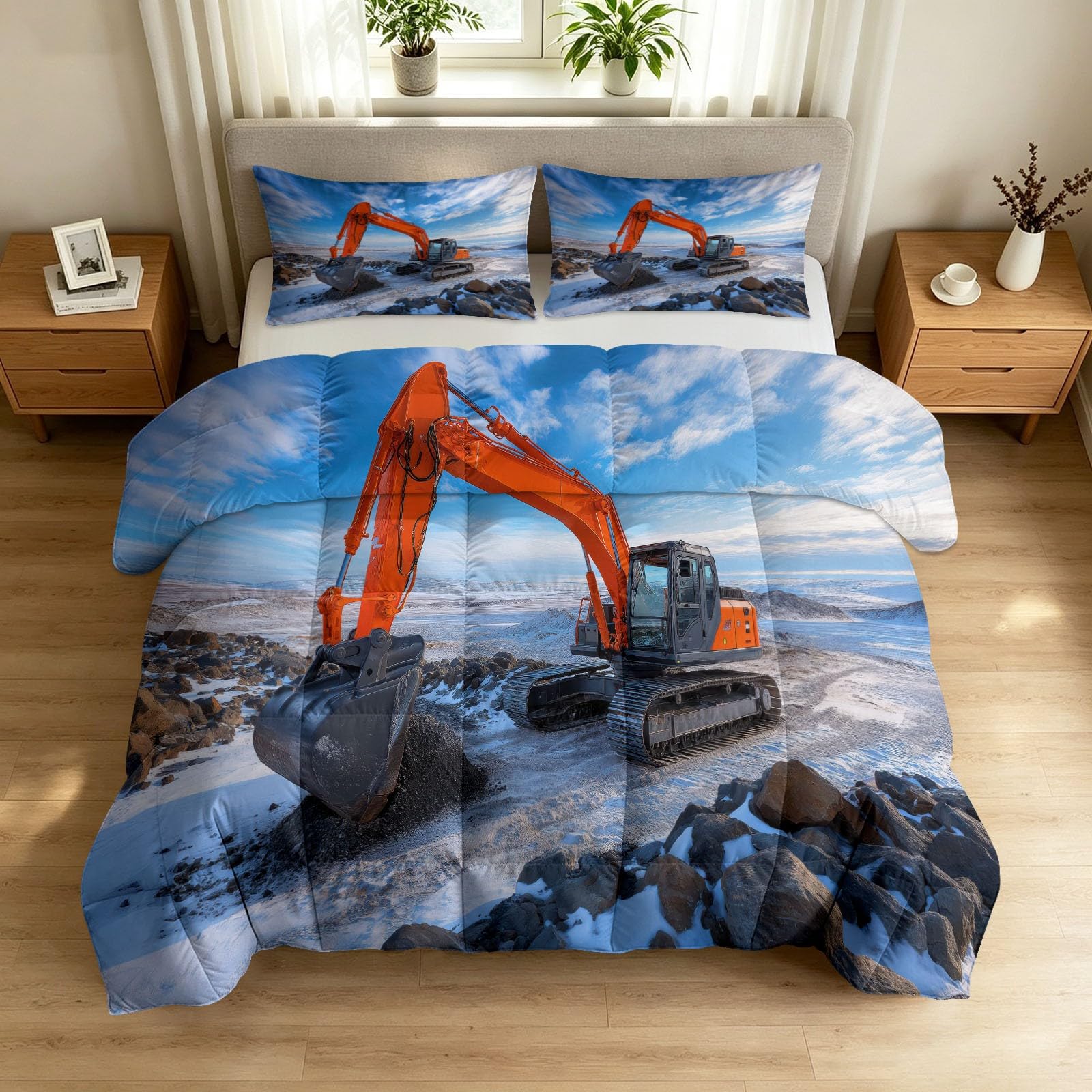 Edredón sin funda lavable azul 135x200 cm transpirable todo el año