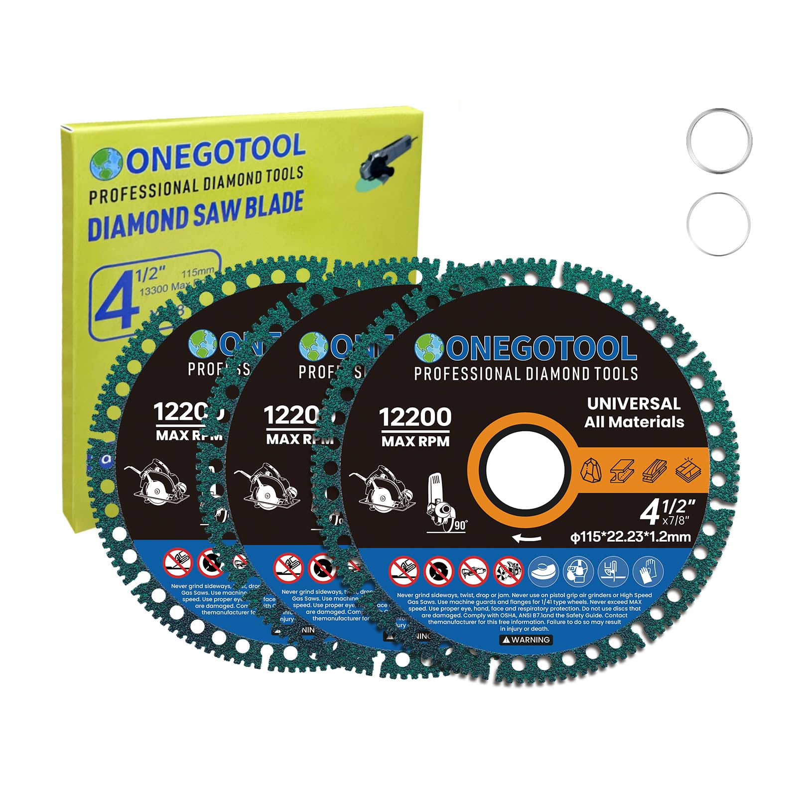 Indestructible Cutting Discs - Angle Grinder Blades -10