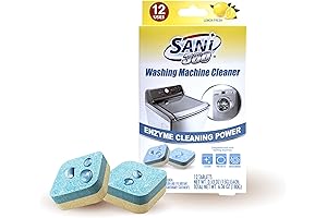 Lysol Washer Machine Cleaner: 12-Month Supply for Squeaky Clean Appliances