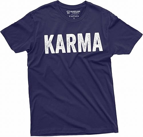 Miniatura 2 de Camiseta Karma para hombre y mujer, camiseta Unsiex, regalo de karma, camiseta de cumpleaños, camiseta para novio y marido