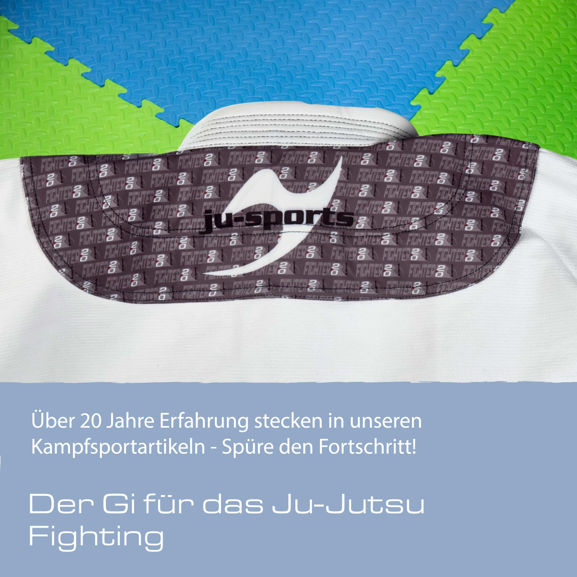 Ju-Sports Pearl Fighter 2.0 Jujutsu Anzug Herren weiß - Superleichter Gi für hohe Kicks 100% Baumwolle, Sportlicher Schnitt & topmodernes Design