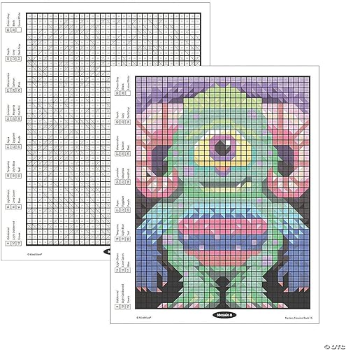 Miniatura 6 de MindWare Mosaicos misteriosos para colorear por números: Libro 15