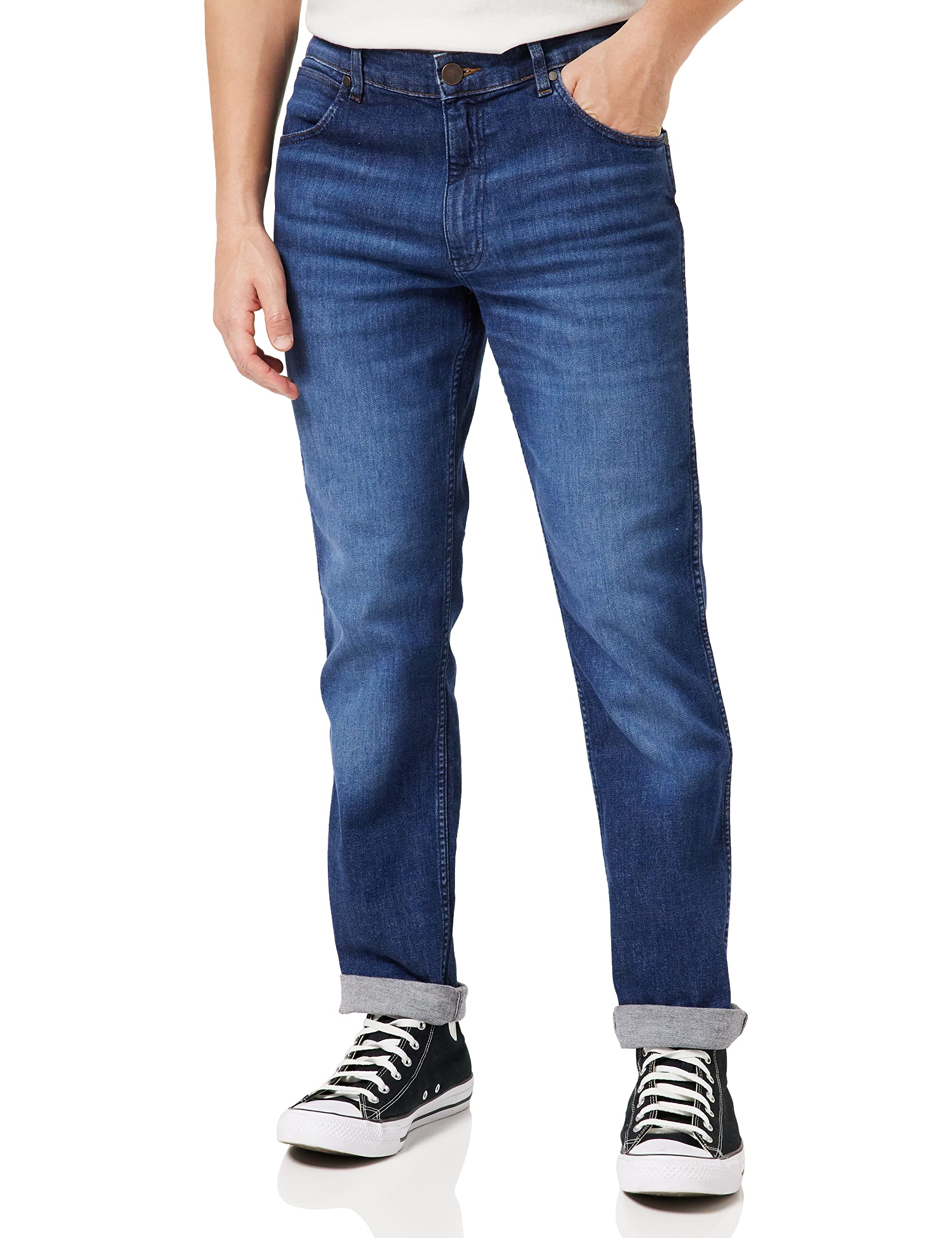 Wrangler Greensboro Ii, Jeans Uomo, Free Way, 35W / 32L