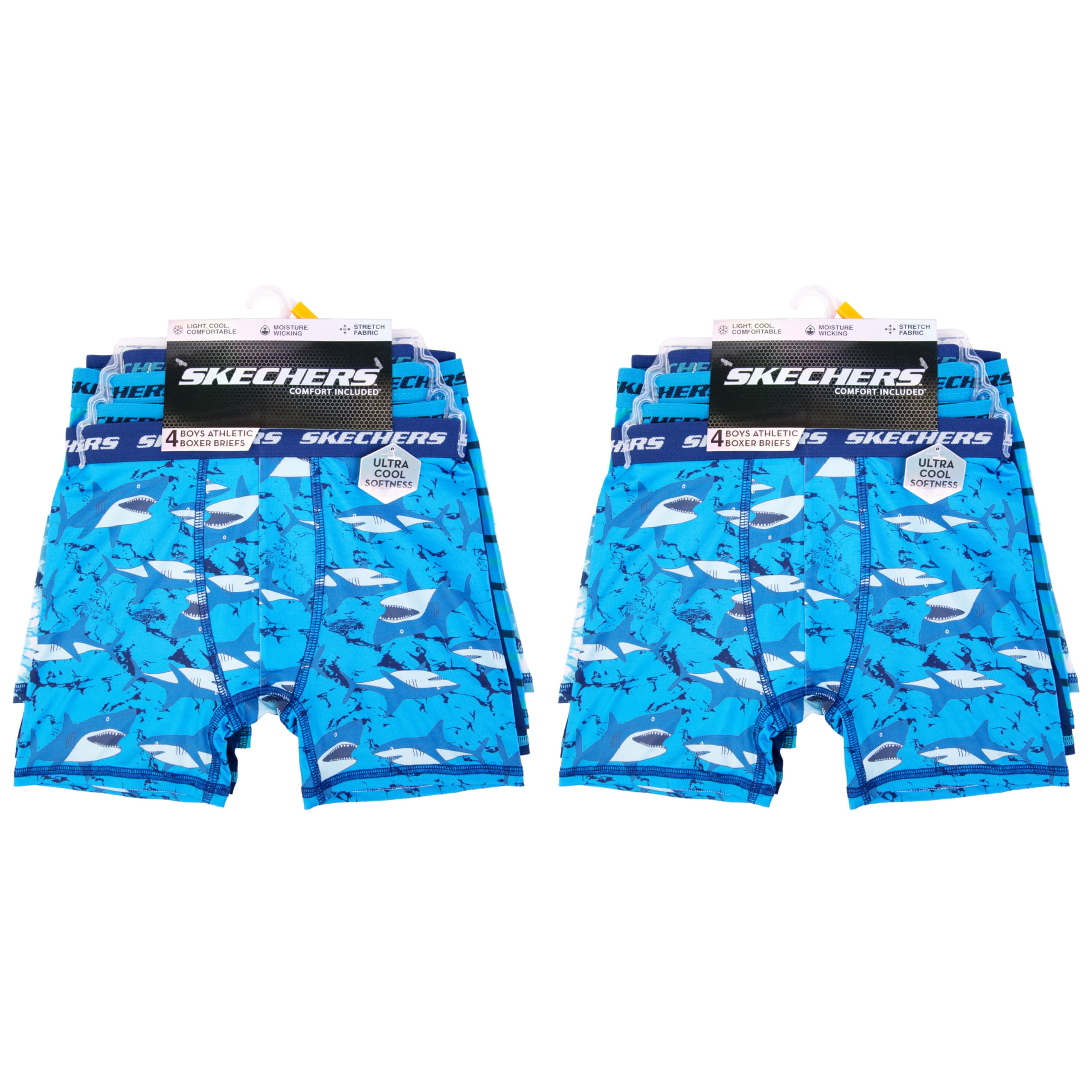 Skechers Ropa Interior de Hombres (Pack de 8) para Niños